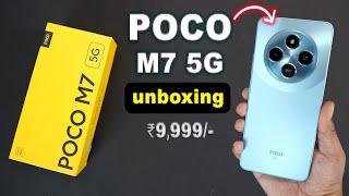 POCO M7 5G Unboxing, Camera, Gaming | Best 5G Smartphone under 10000