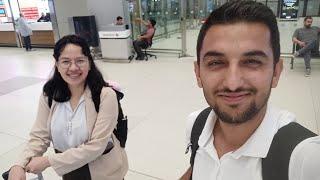 FOR THE FIRST TIME MEETING WITH MY FILIPINA GIRLFRIEND AT ISTANBUL AIRPORT(LDR)