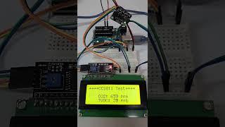 #shorts | Air Quality Sensor with Arduino | Adafruit CCS811 Measurement TVOC & CO2 Sensor|g2ज्ञानkey