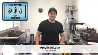 Brewing Mr. Beer's American Lager Stand Refill