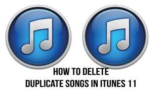 iTunes 11 Tutorial - How To Delete Duplicate Songs