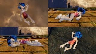 【Ryona リョナ】Asura death animation - Guild Wars 2