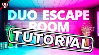 Fortnite Duo Escape Room 6.0 Tutorial! Code: 1424-0131-8185