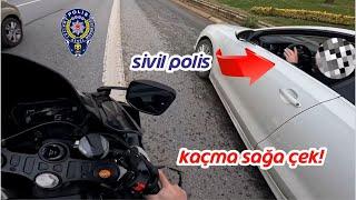 TÜRKİYE'DE POLİSTEN KAÇAN MOTORCULAR!