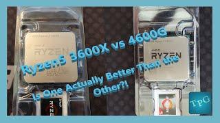 Comparing the Ryzen 5 4600G from an HP prebuilt to a tried and true Ryzen 5 3600X.  Well??!