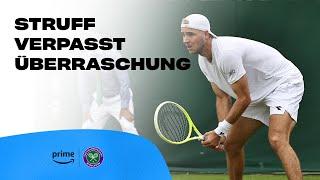 Jan-Lennard Struff vs Daniil Medvedev | Highlights Wimbledon 2024