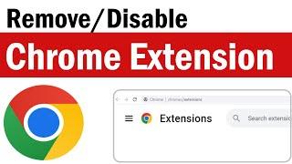 How To Remove Google Chrome Extensions | How To Uninstall Google Chrome Extensions |chrome extension