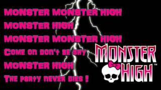 Monster High-Fright Song-lyrics