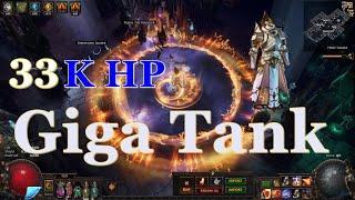 Righteous Fire | Giga Tank |RF| Path of Exile 3.22 | 66