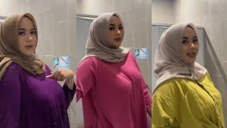 UDAH PAKE BAJU OVERSIZE MASIH KELIATAN GEDE || Jilboobs Pemersatu Bangsa || Tiktok Hijab Tobrut Hot