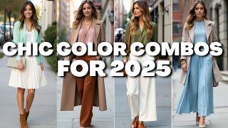 Stylish & Expensive-Looking Color Combos You Need to Try in 2025!