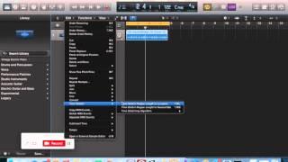 How to change the BPM of an Audio File Logic Pro X