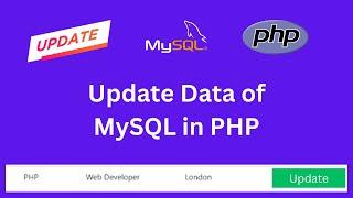 How to Update Record in PHP? | PHP MySQL Update Data