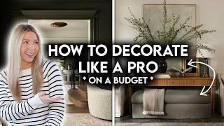 10 *EASY* HOME DECOR STYLING TRICKS TO ELEVATE YOUR HOME | DIY HACKS