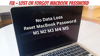 Fix Lost Forgot Password MacBook M1 M2 M3 Silicone