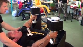 LEE PRIEST Bodybuilding with Ironmaster Dumbbells