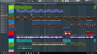 VIAMS - O Saathi | Baaghi 2 | The Bollywood Unplugged | FL Studio 20 Project View |