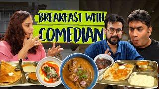 Dosa with Comedian @antarikshtakkar  | Cafe Madras | The Lovefools