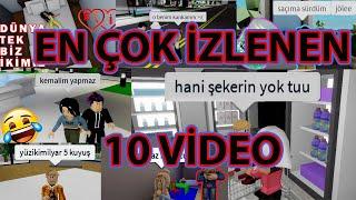 EN ÇOK İZLENEN 10 VİDEOM PRO MİA / Roblox