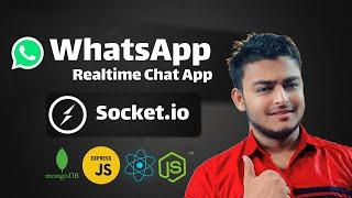 Build a Full Stack Whatsapp Chat App Using React , Node , Exprss, MERN stack Socket.IO #trending