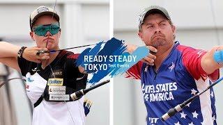 Germany v USA – recurve mixed team 1st round | Tokyo 2020 Olympic Test