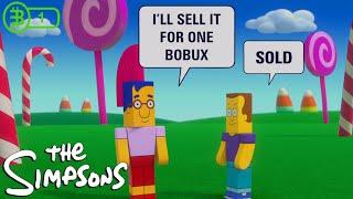 Bart & Milhouse Discover A Dupe Glitch On Boblox