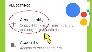 Google Assistant | Accessibility Mic-open Close Settings