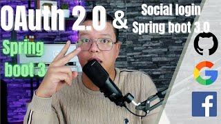 OAuth2  & Spring boot 3 & Social login | never been easier