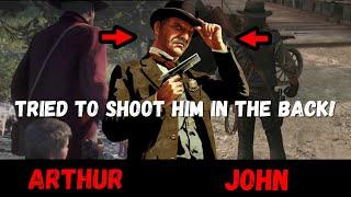 Arthur And John BOTH Tried To END Edgar Ross The Same Way When Meeting Him | Red Dead Redemption 2