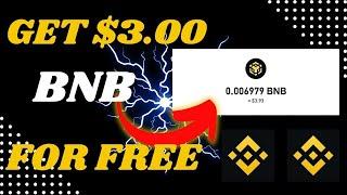 Top 3 FREE BNB Mining Site | Get !nstantly 0.002 BNB !n 2 Min ! E@sy Crypto Airdrop Tutorial 2025