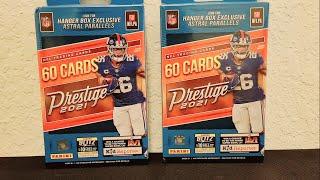 2021 Prestige Football 2x Hanger Boxes. Huge Hits!!! Auto and Drip!!!