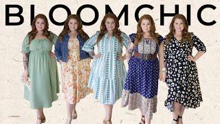 Bloomchic Plus Size Mini-Haul | March 2024 #BloomChicDress #TogetherWeAreOne