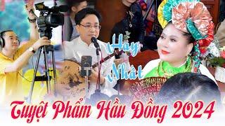 TUYỆT PHẨM HẦU ĐỒNG TẠI ĐỀN ĐỨC VUA BÀ . VĂN HOÀNG ĐIỆP THANH ĐỒNG NGUYỄN THỊ SỰ . CÔ ĐÔI THƯỢNG