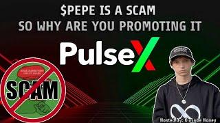 $PEPE IS A SCAM SO WHY ARE YOU PROMOTING IT