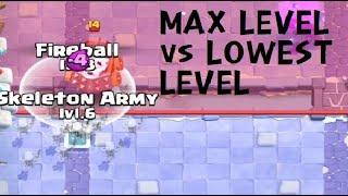 MAX SPARKY vs LOWEST LEVEL SKARMY, FIREBALL & BOMBER