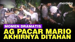 Penampakan AG Pacar Mario Dandy Ditahan Usai 6 Jam Diperiksa Polisi Kasus Aniaya David