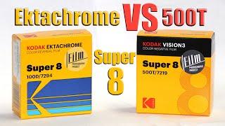 Roll Review - Super 8 Kodak Ektachrome vs Vision3 500T / Agfa Family Camera