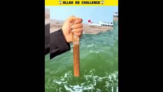 ALLAH KO CHALLENGE  Miracle of Allah#islam #shorts