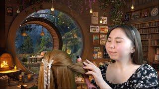 Асмр - В деревне  Расчёсывание Волос и Причёска | Нежный Шепот | Asmr Hair