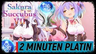 SAKURA SUCCUBUS 7 | Super leichte Platin in 2 Minuten | Trophäen & Achievement Guide PS4/PS5