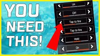 Apex Legends Mobile BEST Settings Guide! - GLOBAL LAUNCH EDITION