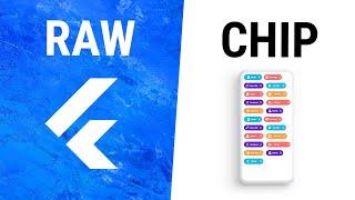 Flutter RawChip Widget
