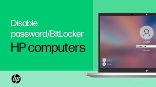 Remove your password and turn off BitLocker in Windows 11 | HP computers | HP Support