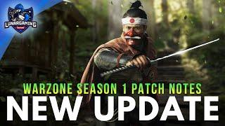 Warzone UPDATE Season 1 - Patch Notes - Pacific Map Changes, Buffs and Nerfs, Size, FOV, Time, Today