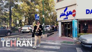 TEHRAN Iran 2021 - Walking on Mirdamad Boulevard | تهران1400 | میرداماد