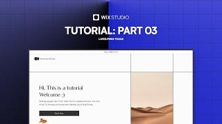 Wix Studio Tutorial: Part 03 | Layouting Tools