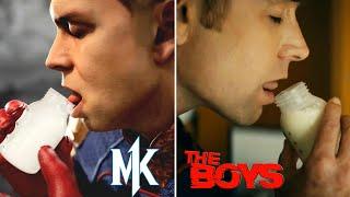 Mortal Kombat 1 Homelander Outro Comparison | The Boys vs. MK1