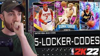 5 NEW Locker codes 2K22 - Everything FREE in MyTeam Right Now! NBA 2K22 (Part 2)