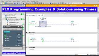 PLC Programming Examples and Solutions using Timers