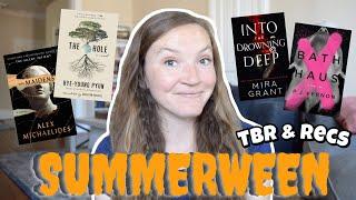 SUMMERWEEN TBR + spooky book recommendations!  (2021)